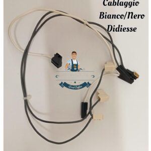 Cablaggio elettrico Bianco e Nero Didiesse Frog / Aura Bar / Twin.