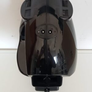 COPPIA SCOCCHE/ SCOCCHA/COVER/PLASTICHE COMPATIBILI DIDIESSE FROG  COLORE NERO LUCIDO CON TARGHETTA FROG OMAGGIO